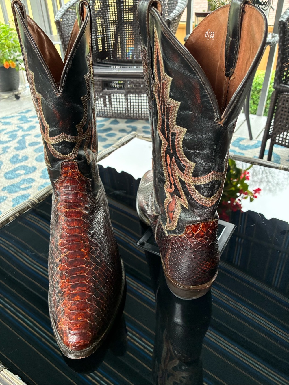 Men's Dan Post Python Boots